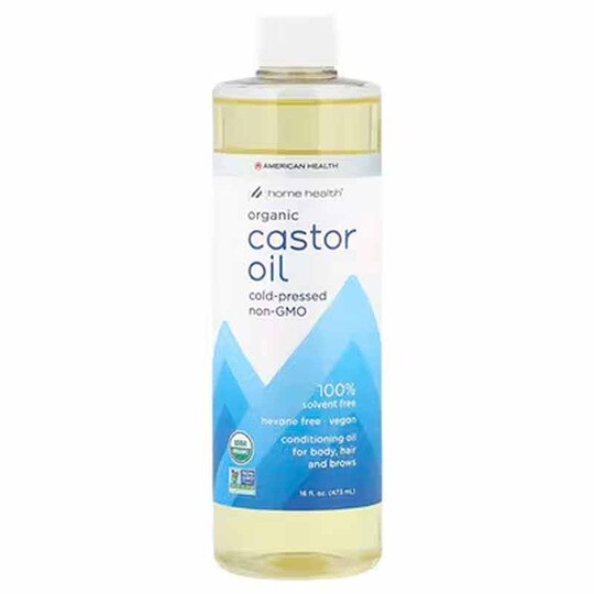 Castor Oil Cold Pressed and Processed, Home Health